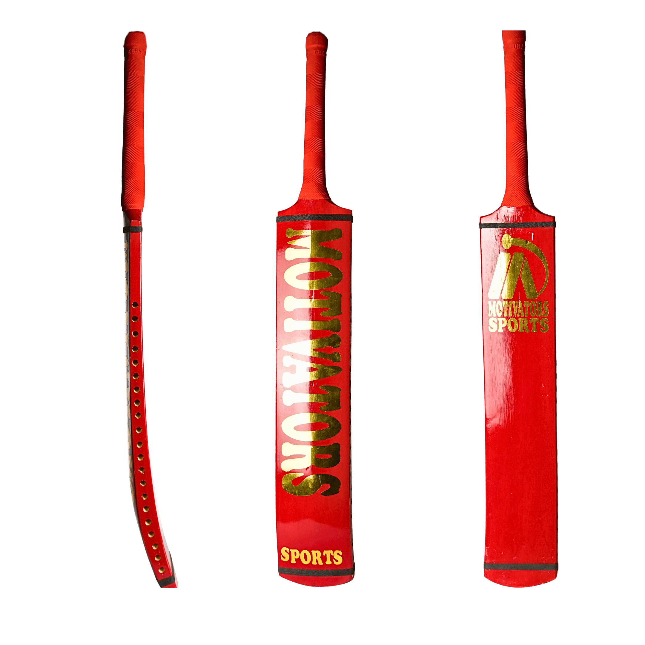 Motivators "StreetBlaster 2500" Tape Ball Bat – Mid-End Edition Red - alternate view
