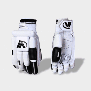 Motivators “BlackCore 4500” Batting Gloves – Dual Tone Edition (Black & White) - Image 1