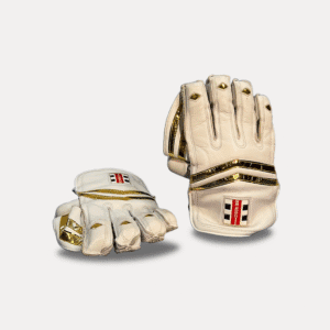 Gray-Nicolls Replica Wicket Keeping Gloves – Pro White Edition (2024) - Image 2