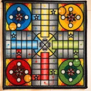 Buy Ludo Carpet Game – Big & Small Size with Chips