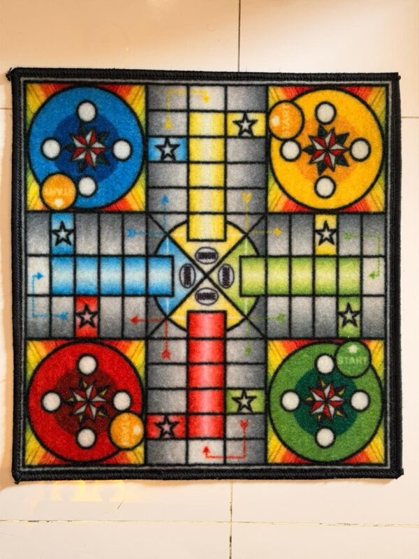 Buy Ludo Carpet Game – Big & Small Size with Chips