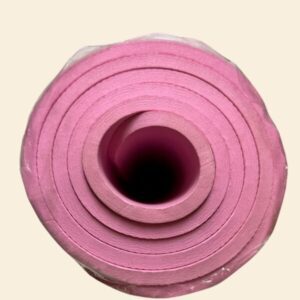 8mm eco-friendly PVC yoga mat in pink
