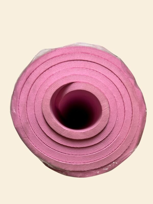 8mm eco-friendly PVC yoga mat in pink