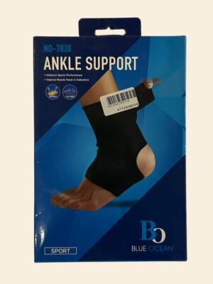 Ankle support with strap for fitness