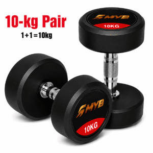 MYB Sports 10 KG Dumbbell Pair